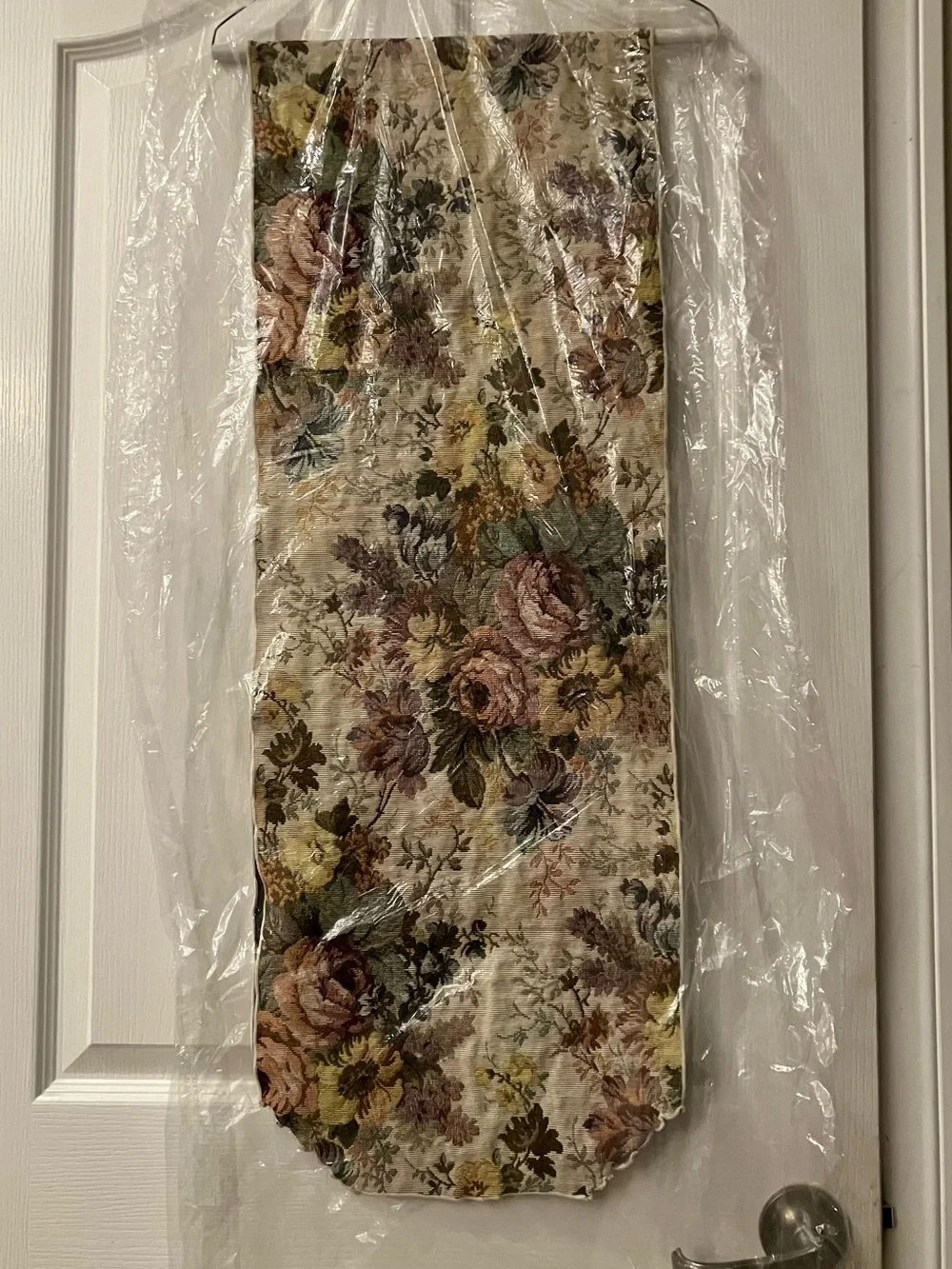 Floral Tapestry Table Runner